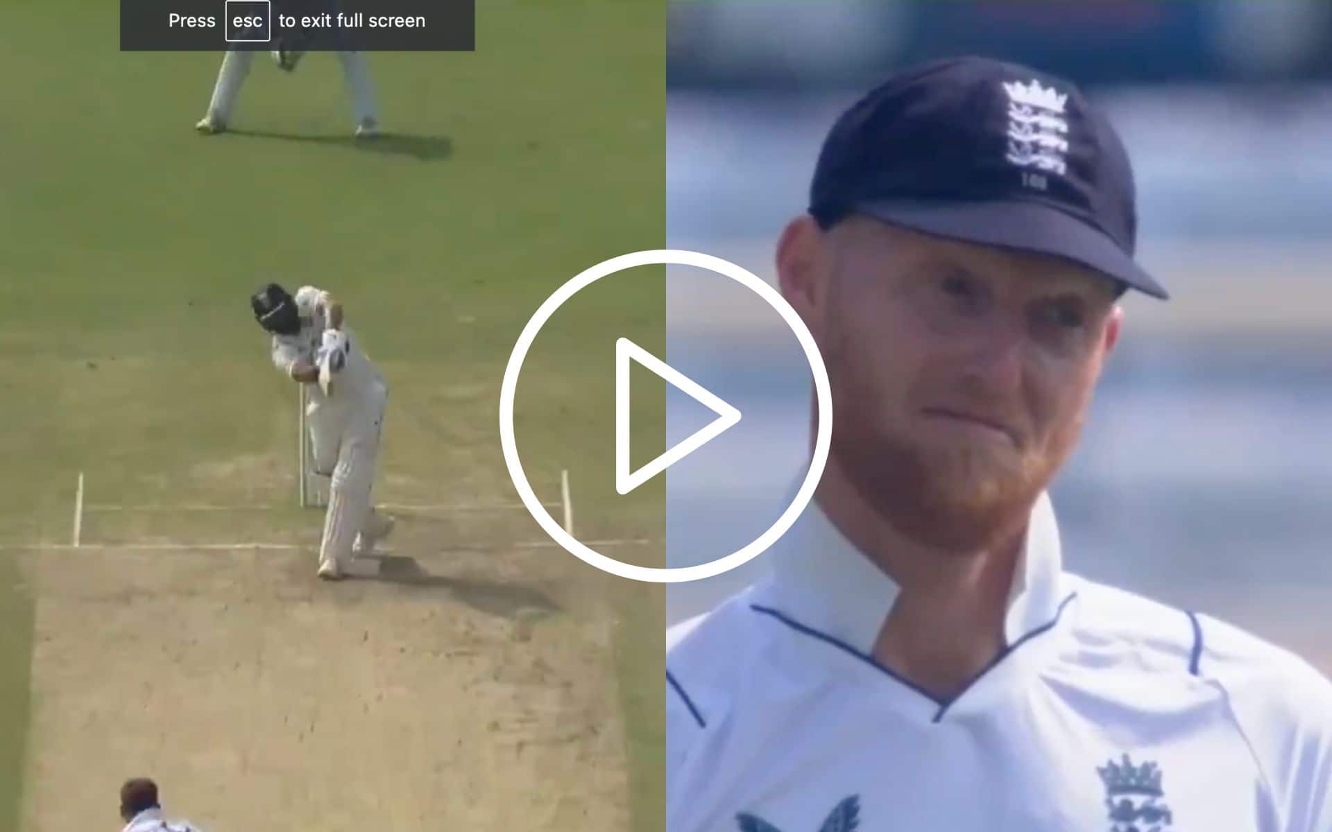 [Watch] Ben Stokes Drops His Jaw As Rohit Sharma Hits Cracking Six Off James Anderson